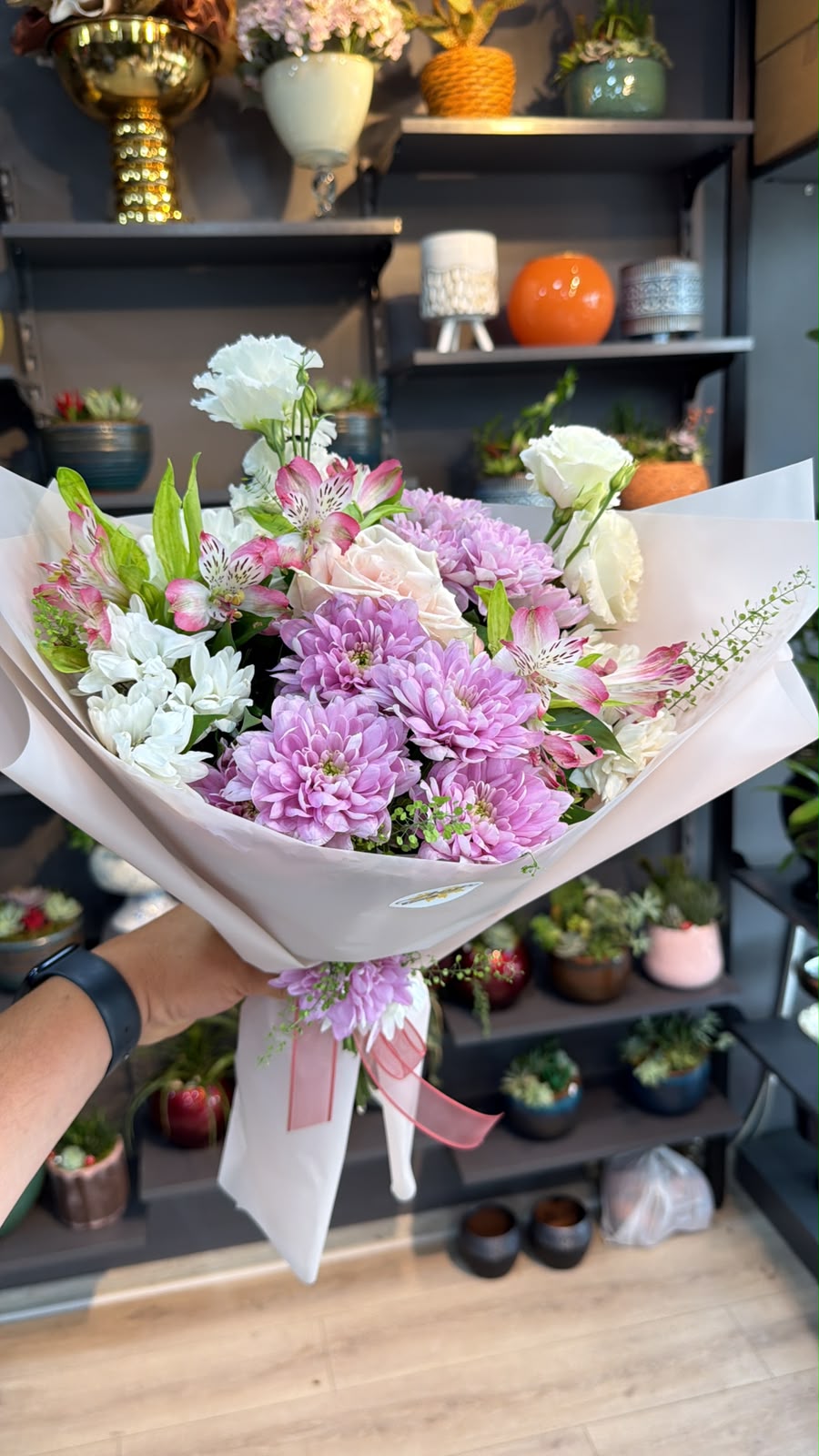 Karışık Pembe Buket